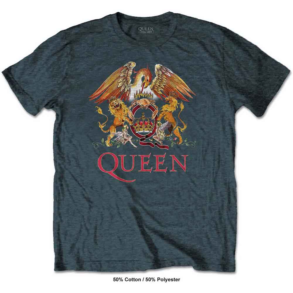 Queen Heather T-Shirt Classic Crest