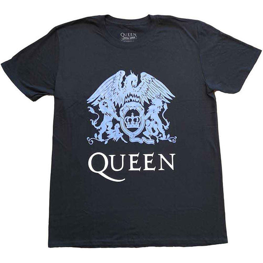 Queen T-Shirt Blaues Wappen