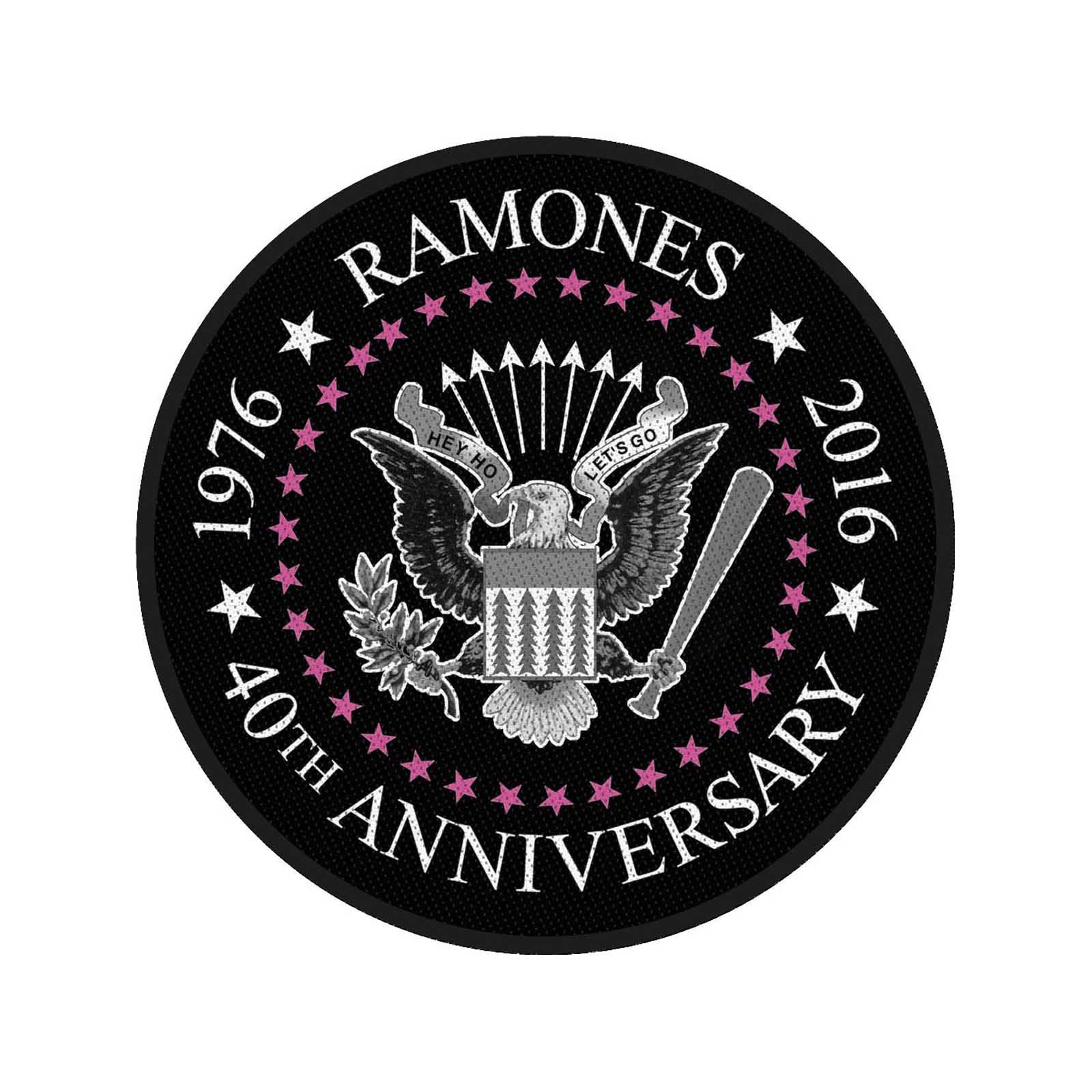 Ramones Patch 40th Anniversary - Ireland Vinyl