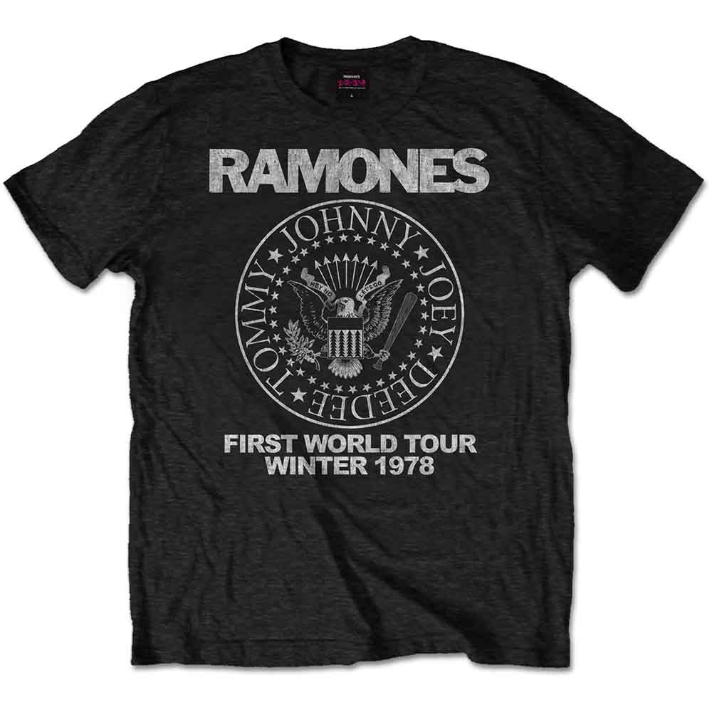 Ramones T-Shirt Erste Welttournee 1978