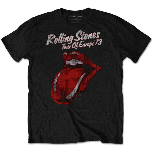 Rolling Stones T-Shirt: 73 Tour - Ireland Vinyl