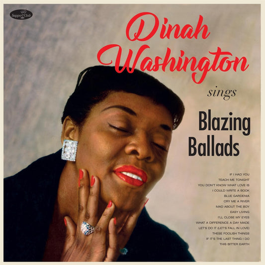 Dinah Washington Sings Blazing Ballads - Ireland Vinyl