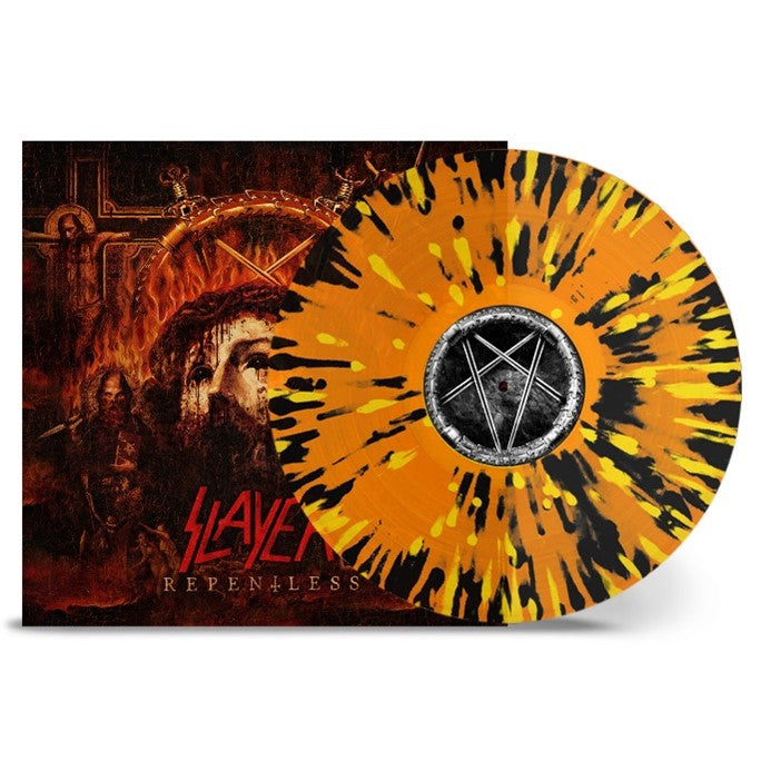 Slayer Repentless (Orange-Gelb-Schwarz-Splatter-Vinyl)