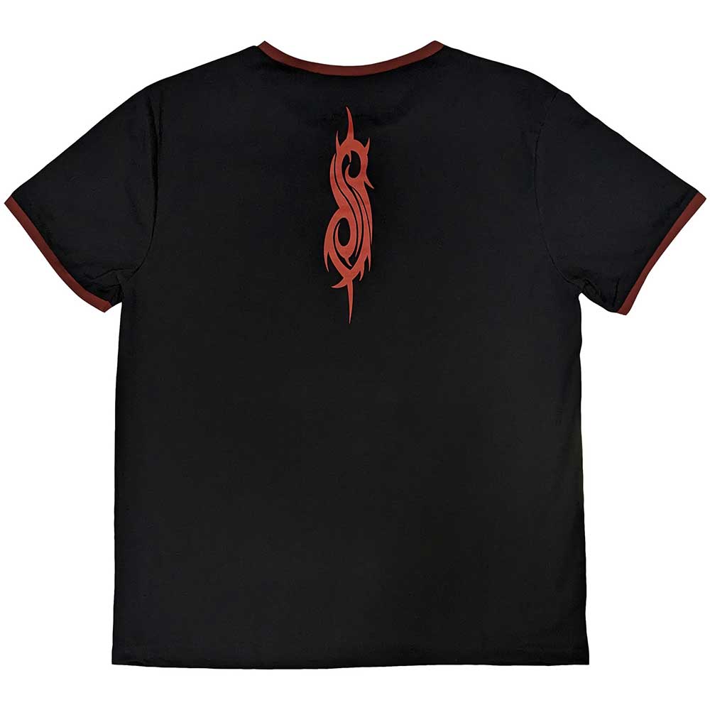 Slipknot Ringer T-Shirt Logo (Back Print)