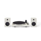 Crosley T150C-WH4 Bluetooth Record Player with External Speakers | White