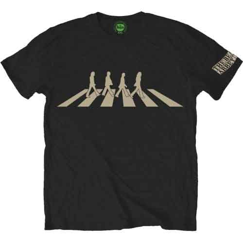 The Beatles T-Shirt Abbey Road Silhouette - Ireland Vinyl