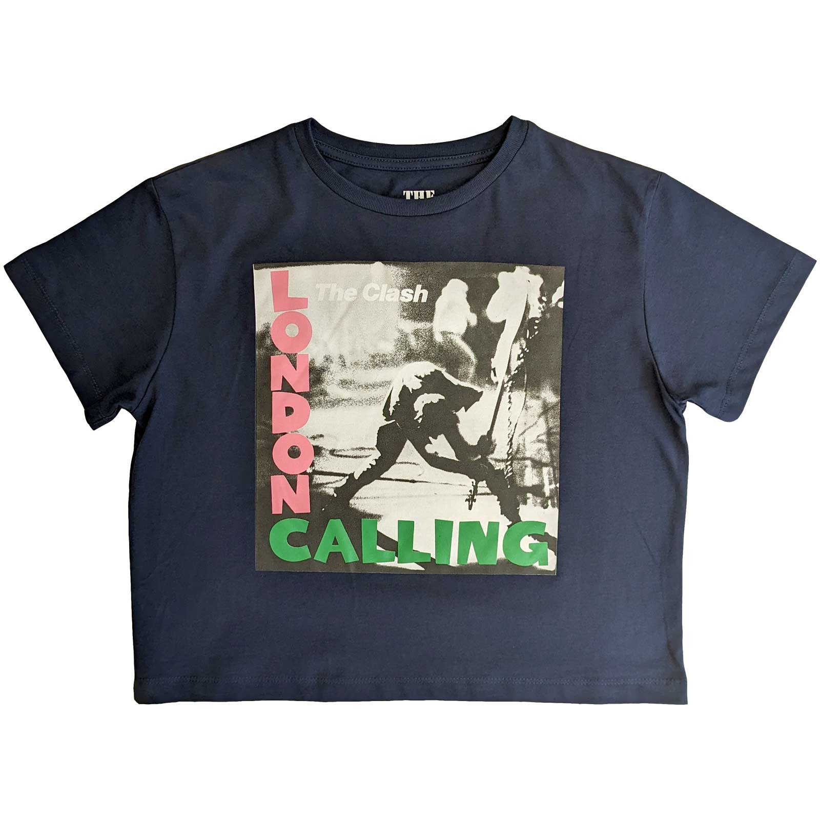 The Clash Ladies Crop Top London Calling - Ireland Vinyl