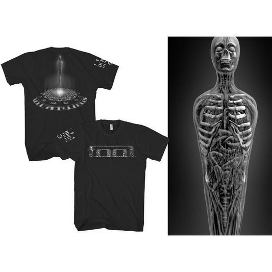 Tool T-Shirt BW Spectre (Back & Sleeve Print) - Ireland Vinyl