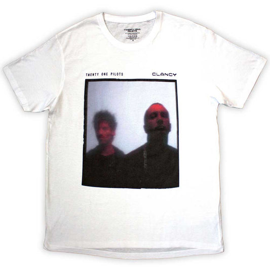 Twenty One Pilots White T-Shirt Clancy Red Film