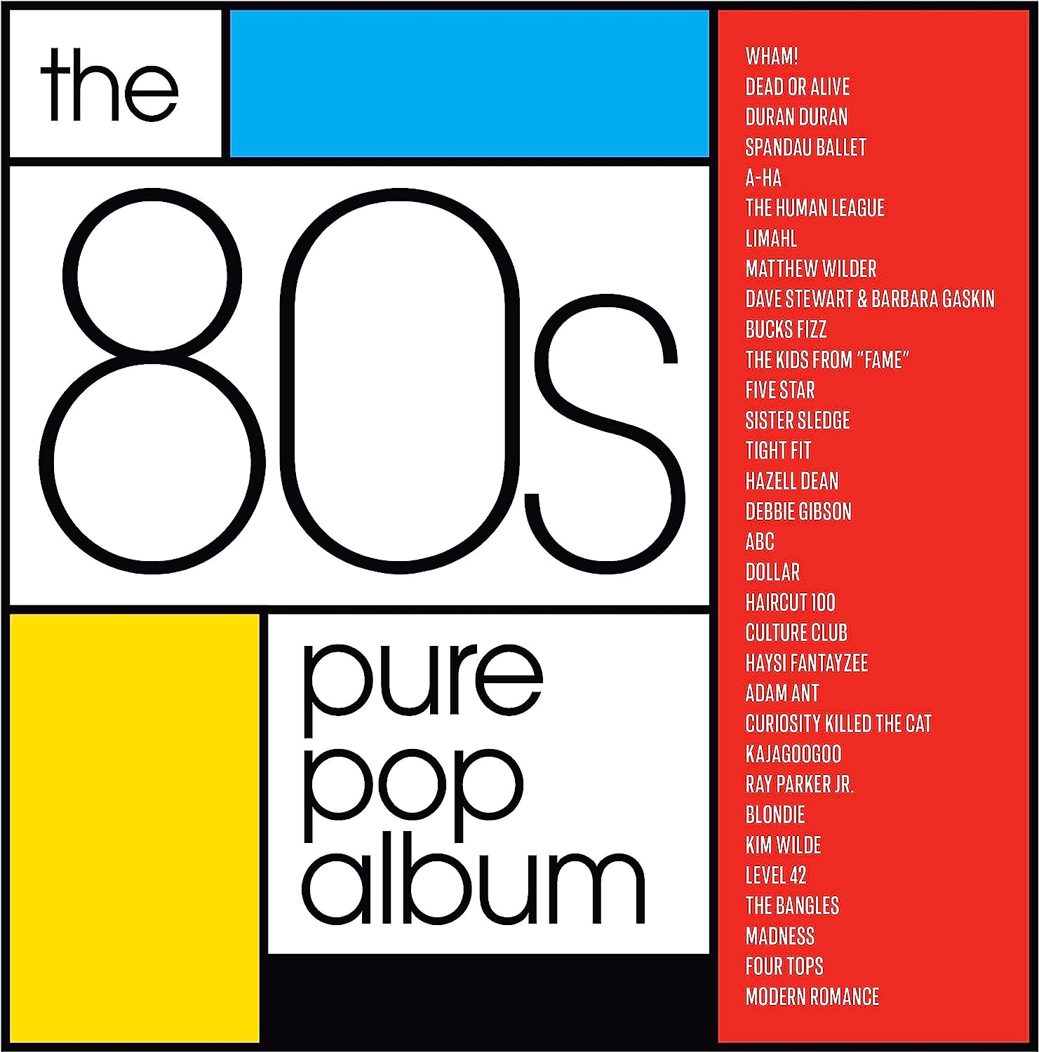 Various The Pure 80s Pop Album - Ireland Vinyl