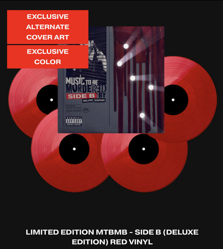 Eminem Music To be Murdered By Deluxe (Red) - Ireland Vinyl