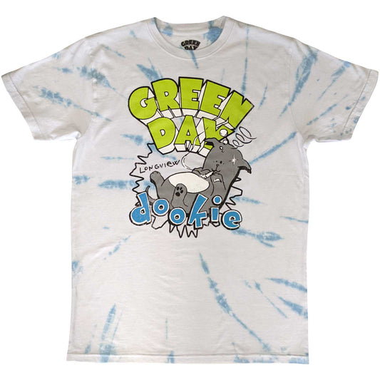 Green Day Dookie Tie Dye Shirt - Ireland Vinyl