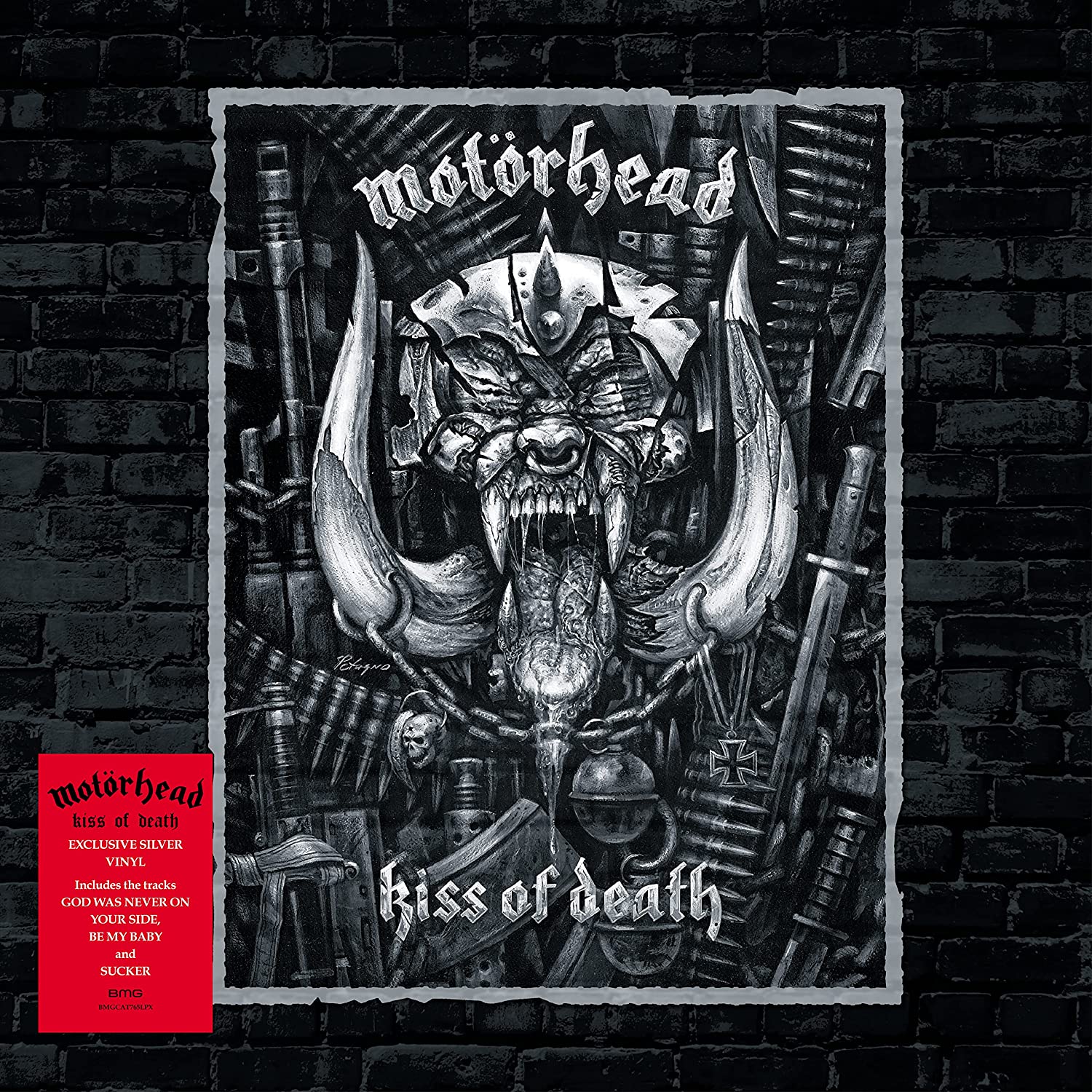 Motorhead Kiss Of Death - Ireland Vinyl