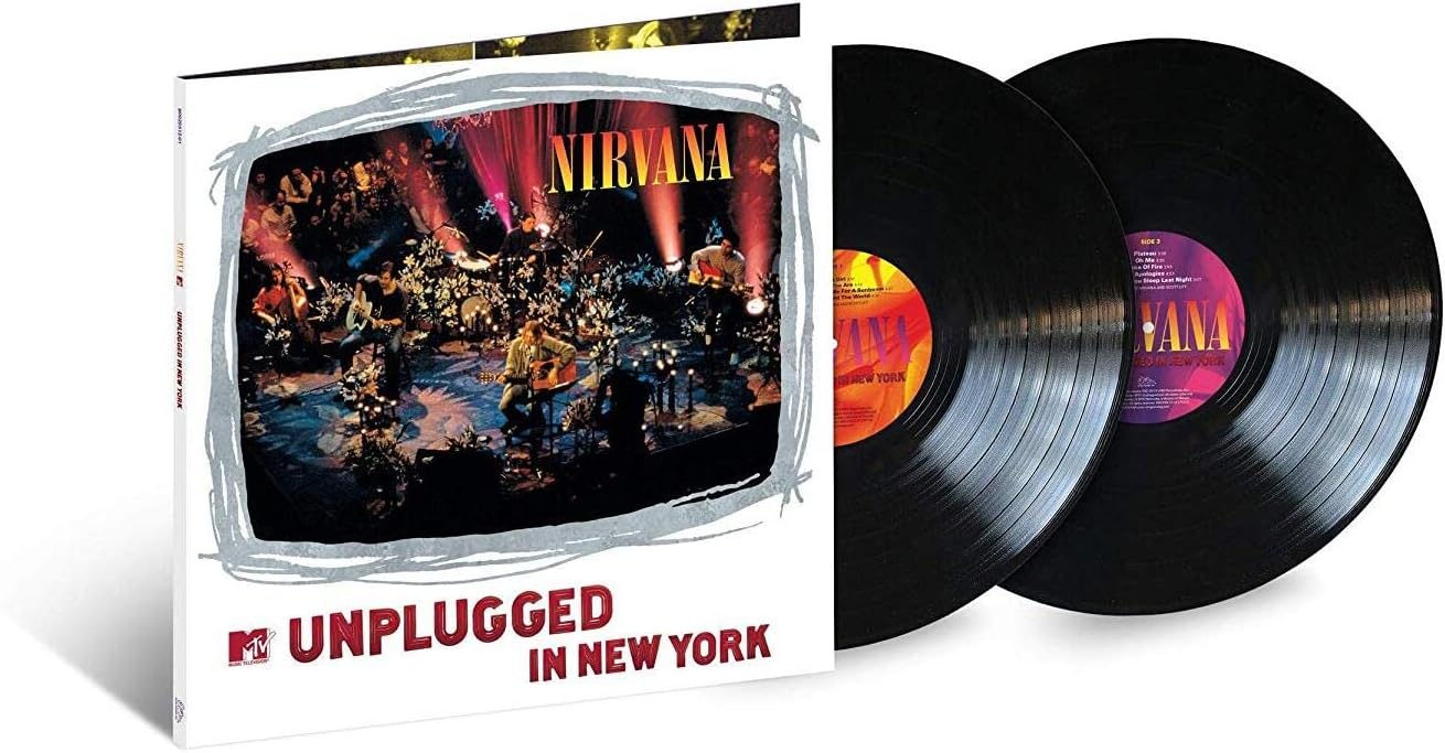 Niravana MTV Unplugged Double LP - Ireland Vinyl