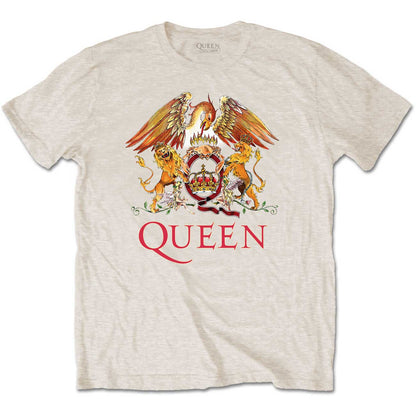 Queen T-Shirt: Classic Crest - Ireland Vinyl