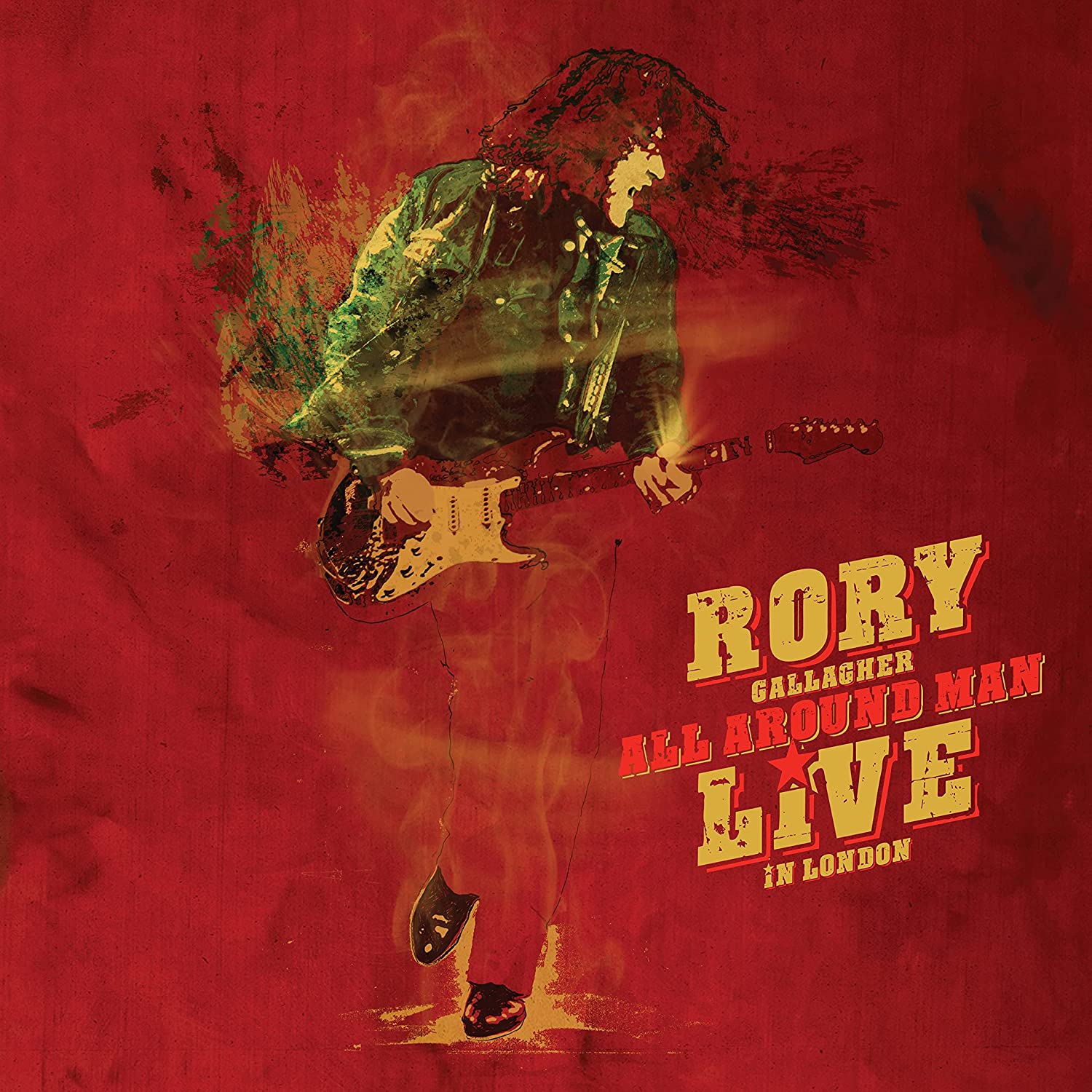 Rory Gallagher All Around Man Live - Ireland Vinyl