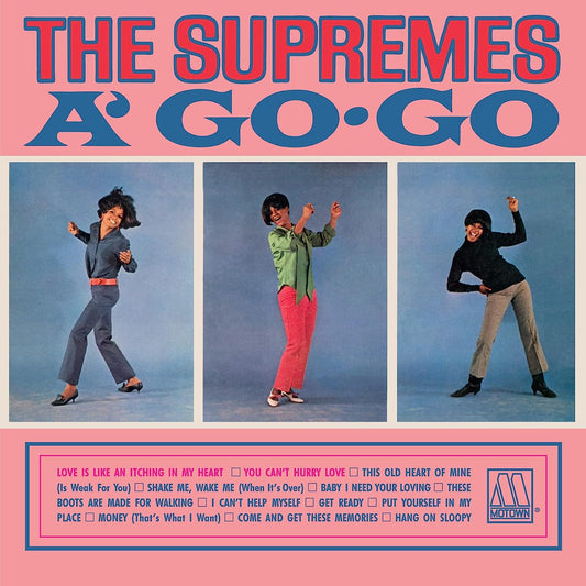 Supremes A Go-Go - Ireland Vinyl