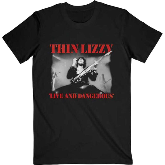 Thin Lizzy Live And Dangerous Shirt - Ireland Vinyl