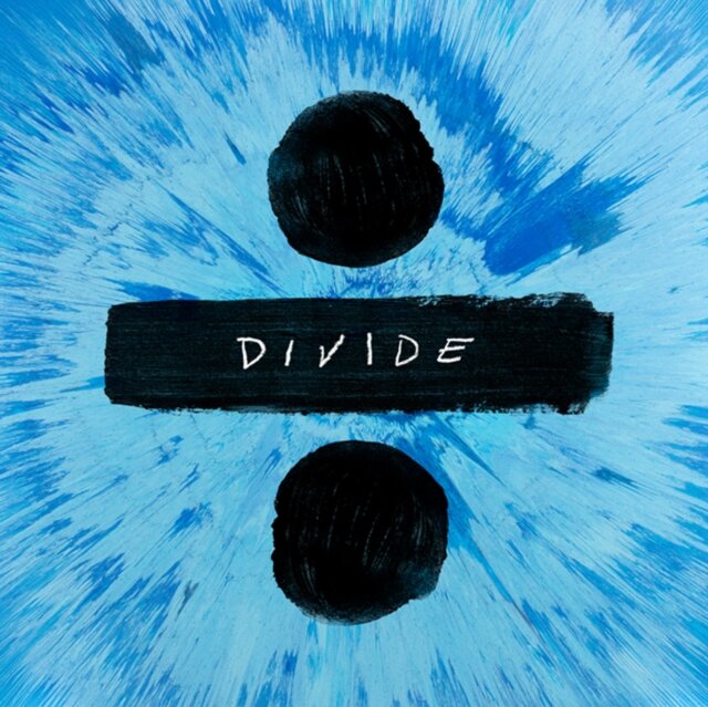 Ed Sheeran's 2017 album Divide on Vinyl featuring Galway Girl, Castle On The Hill and Shape of You.