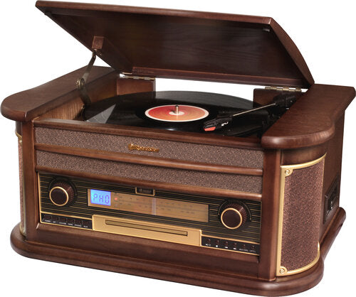 Roadstar Wooden Bluetooth Turntable System - Ireland Vinyl