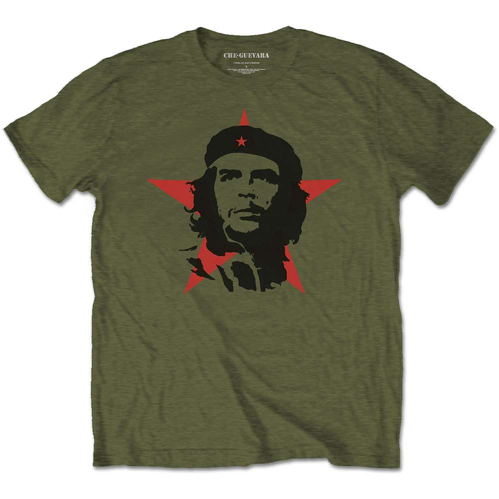 Che Guevara T-Shirt: Military - Ireland Vinyl