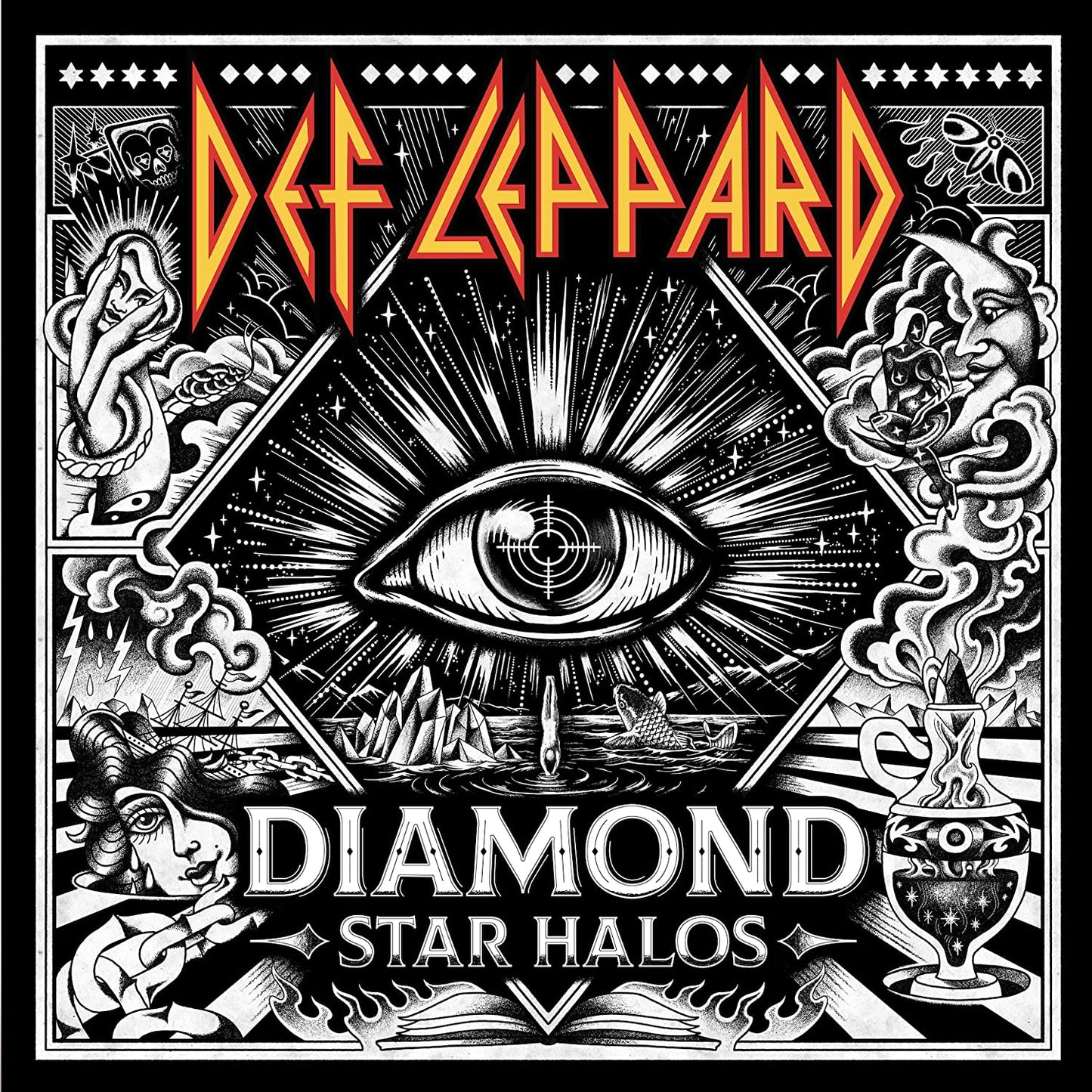 Def Leppard Diamond Star Halos - Ireland Vinyl