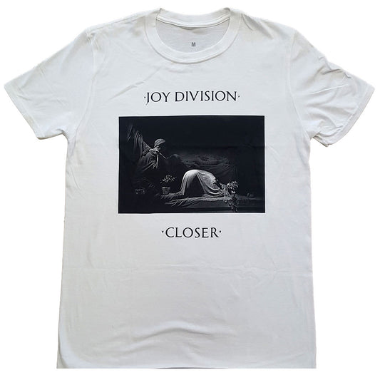 Joy Division Closer White T Shirt - Ireland Vinyl