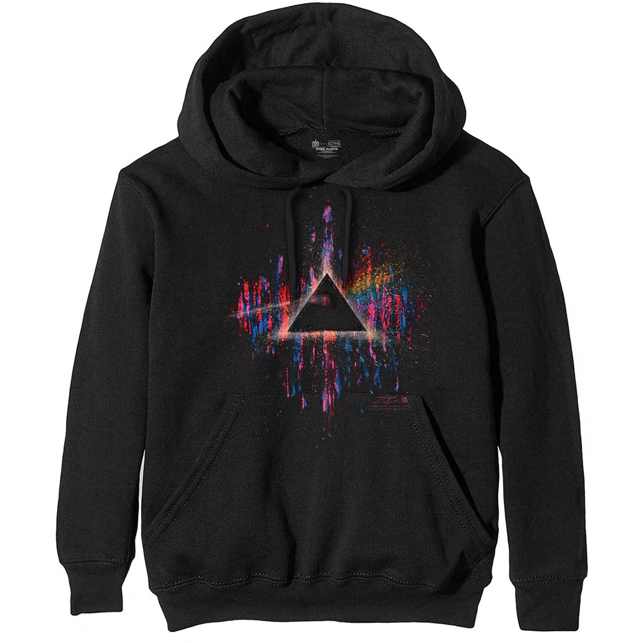 Pink Floyd Hoodie Pink Splatter - Ireland Vinyl