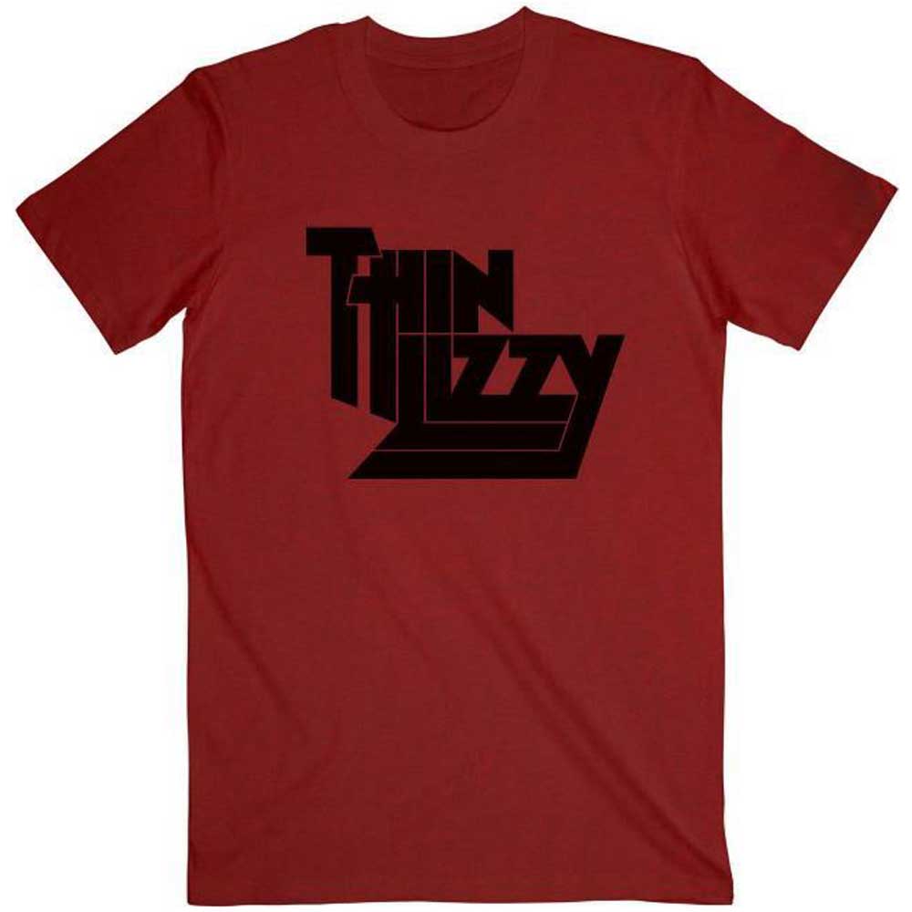 Thin Lizzy T-Shirt: Logo Red - Ireland Vinyl