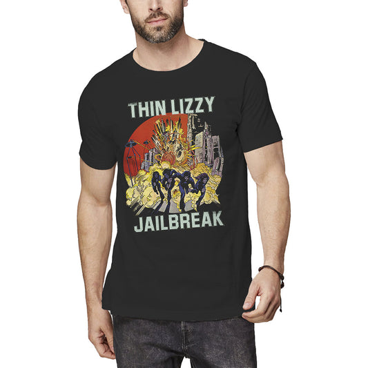 Thin Lizzy T Shirt Jailbreak - Ireland Vinyl