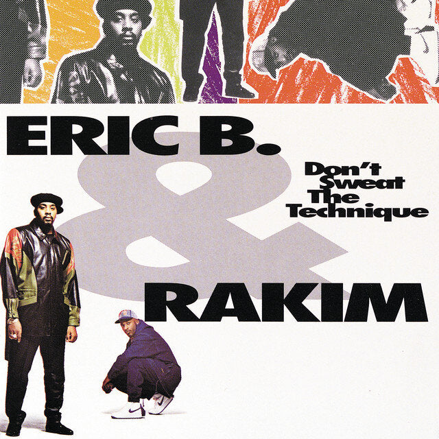 Eric B and Rakim Don't Sweat The Technique LP - Ireland Vinyl