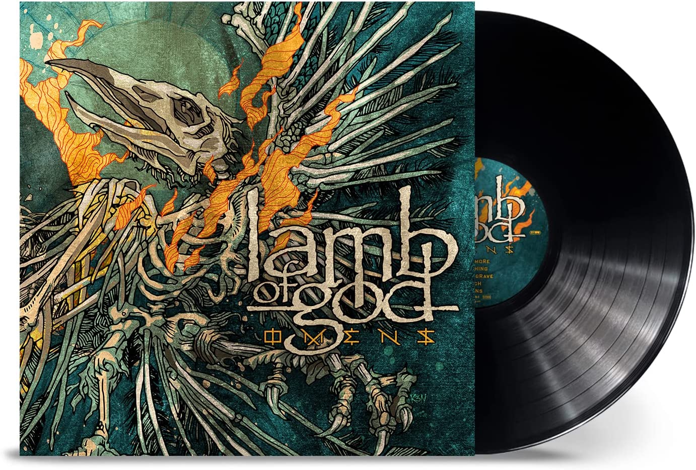 Lamb Of God Omens Black Vinyl Version - Ireland Vinyl