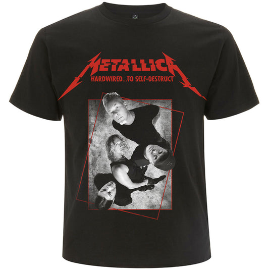 Metallica Tee: Hardwired Band Concrete - Ireland Vinyl